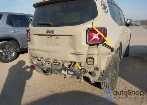 2017 Jeep Renegade Deserthawk 4X4 from USA, damaged, VIN ZACCJBCB7HPF61093